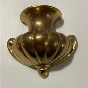 Bombay Gold Wall Vase Decor